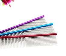 Load image into Gallery viewer, Steel Grooming Comb