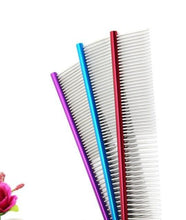 Load image into Gallery viewer, Steel Grooming Comb