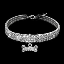 Load image into Gallery viewer, Rhinestone Dog Collar