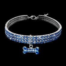 Load image into Gallery viewer, Rhinestone Dog Collar