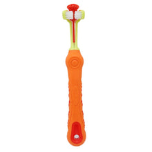Load image into Gallery viewer, Three Sided  Pet Toothbrush