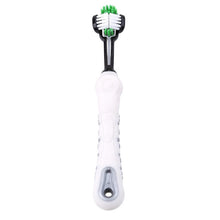 Load image into Gallery viewer, Three Sided  Pet Toothbrush