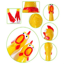 Load image into Gallery viewer, Screaming Rubber Chicken