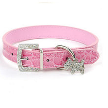 Load image into Gallery viewer, Crystal Pendant Pet Collar