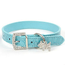 Load image into Gallery viewer, Crystal Pendant Pet Collar