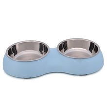 Load image into Gallery viewer, Double Pet Bowl for Dog And Cats