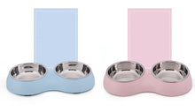 Load image into Gallery viewer, Double Pet Bowl for Dog And Cats